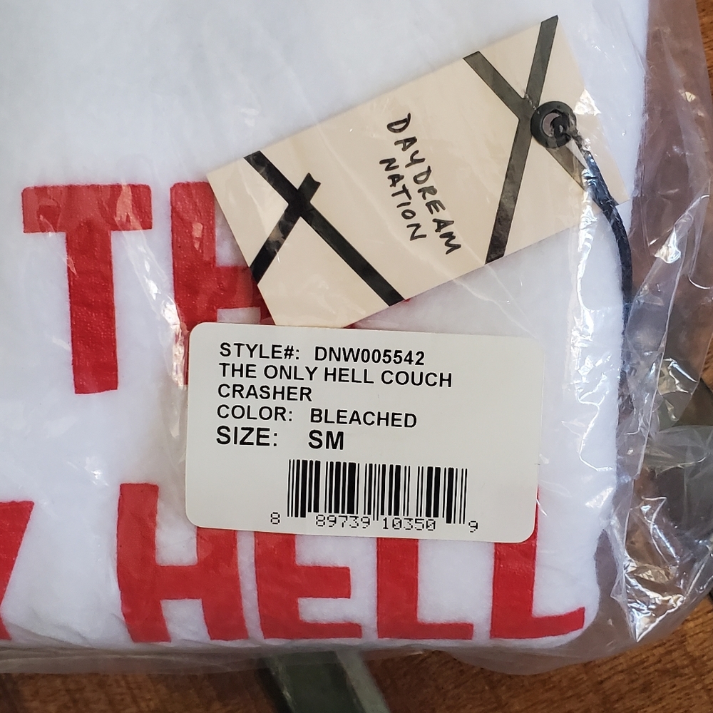 ❤ Daydream Nation The Only Hell Couch Crasher Pullover ❤ - Picture 4 of 8